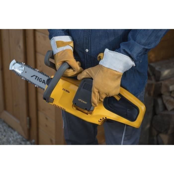 STIGA CS 100e Chainsaw Kit - 20V - 4 Ah Battery Included