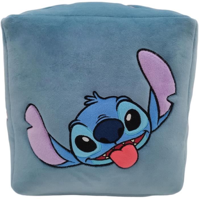 Lilo & Stitch Cube Cushion - Microfiber - 25 x 25 x 25 cm