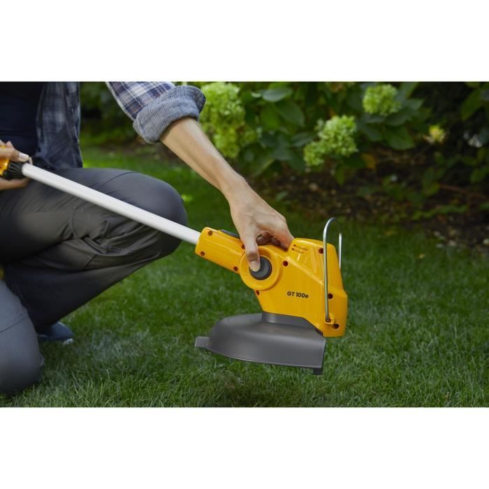 STIGA GT 100e Grass Trimmer Kit - 25 cm Cutting Width - Includes Alpina E-Power 20V Battery
