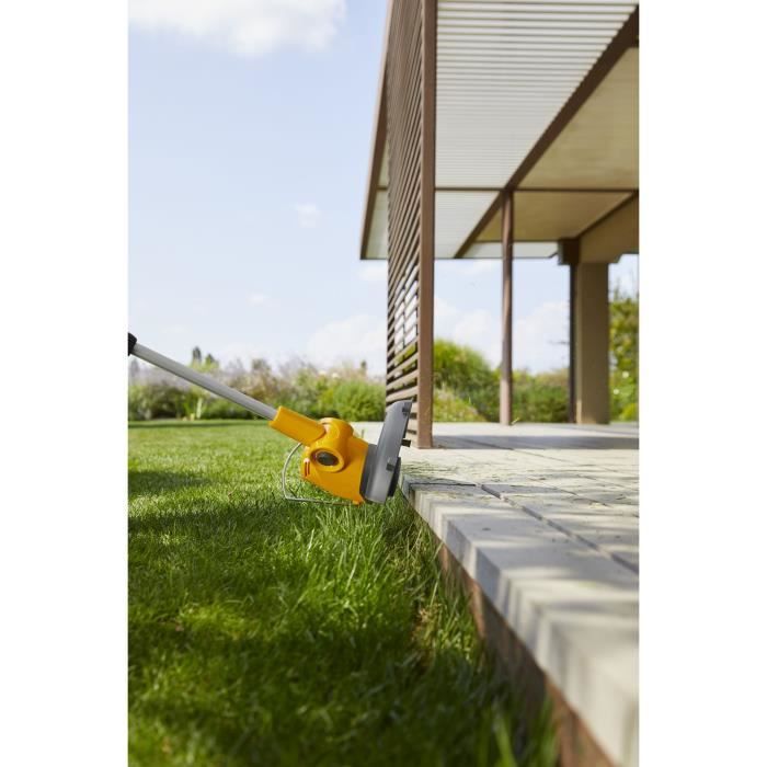 STIGA GT 100e Grass Trimmer Kit - 25 cm Cutting Width - Includes Alpina E-Power 20V Battery