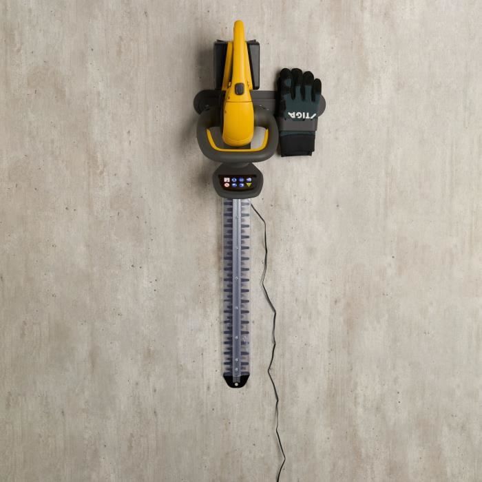 STIGA HT 300e Hedge Trimmer Kit - Motorized with Wall-Mounting System