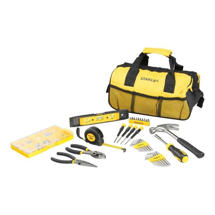 STANLEY Tool Set - STMT0-74101 - 38 Pieces - Metal - Black