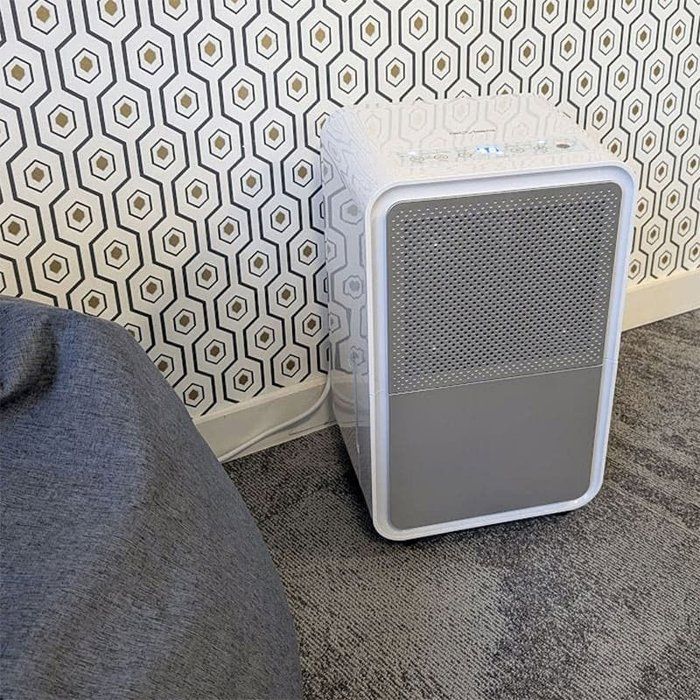 STYLIES Regulus Dehumidifier - 2.5 L Capacity - Up to 12 L/day - White/Grey