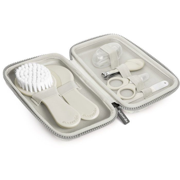 SUAVINEX Toiletry Bag - BIRDIES - Hygge - Beige