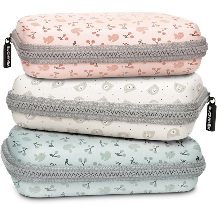SUAVINEX Toiletry Bag - BIRDIES - Hygge - Beige