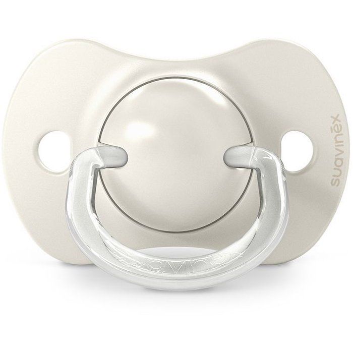 SUAVINEX Symmetrical Pacifiers - Pack of 2 - 6 to 18 months - Birdies - Beige