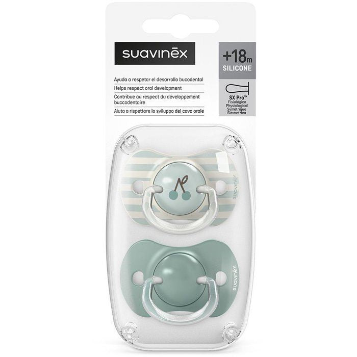 SX Pro Pacifier, Size 18 m+, Birdies Collection, Supports Oral Development