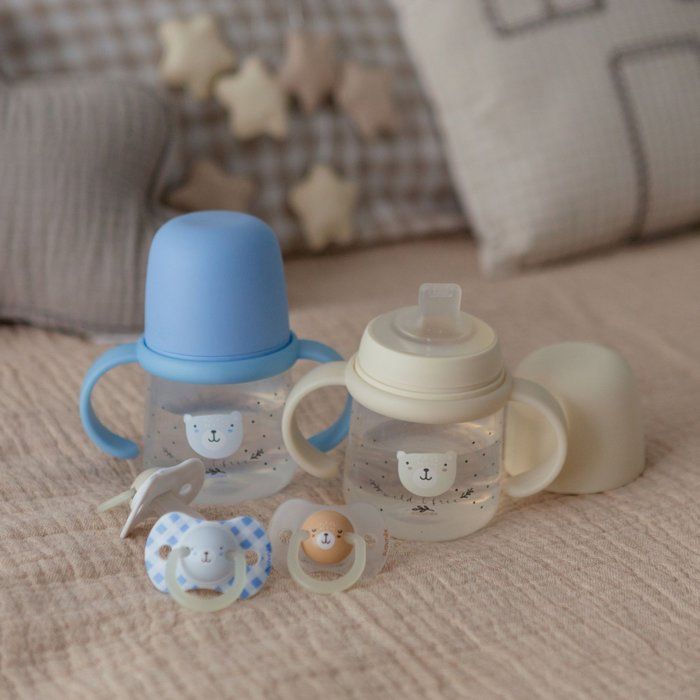 SUAVINEX Pack of 2 Symmetrical Pacifiers - SX Pro - 0-6 months - Blue