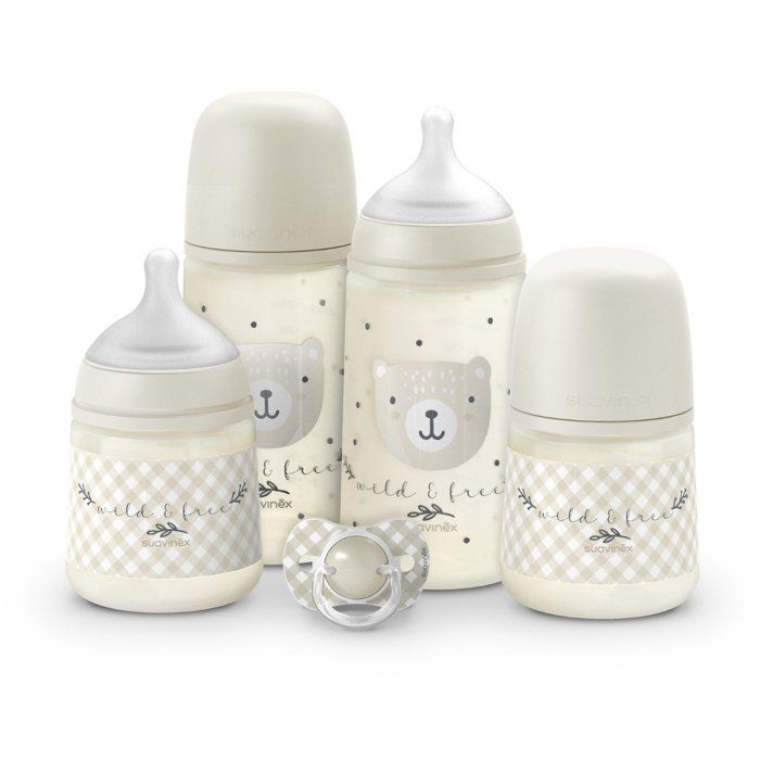SUAVINEX Newborn Set - Night&Day Wild&Free - 0 to 6 Months - Beige