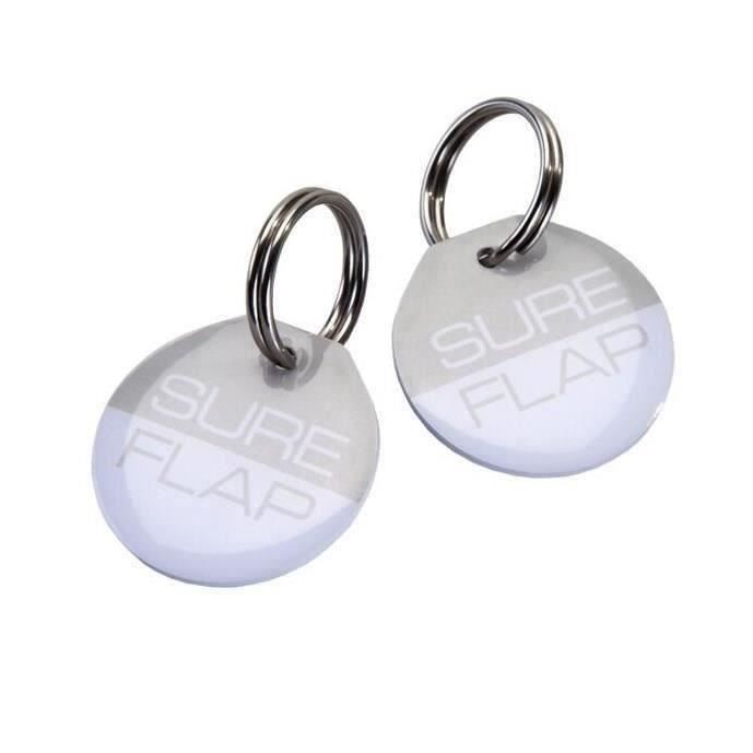 SUREFLAP Identification Tag - Pack of 2 - Radio Frequency - For Adult Cats