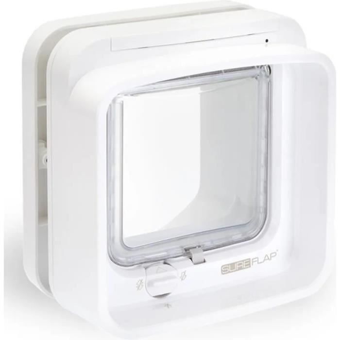 SUREFLAP DualScan Microchip Cat Flap - White - 142 mm x 120 mm