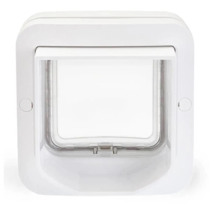 SUREFLAP DualScan Microchip Cat Flap - White - 142 mm x 120 mm