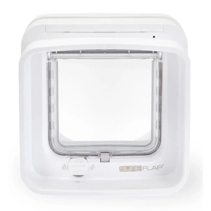 SUREFLAP DualScan Microchip Cat Flap - White - 142 mm x 120 mm