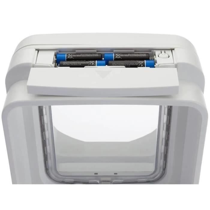 SUREFLAP DualScan Microchip Cat Flap - White - 142 mm x 120 mm