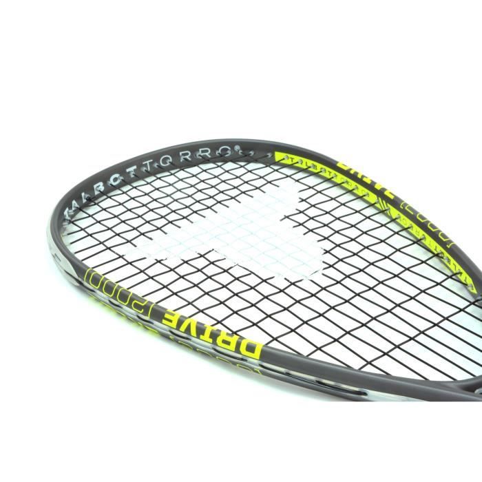 Talbot Torro Drive 2000 Squash Racket - US 500 Strings - 500 cm² Head Size