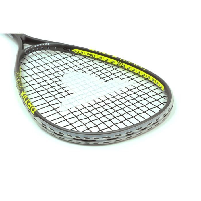 Talbot Torro Drive 2000 Squash Racket - US 500 Strings - 500 cm² Head Size