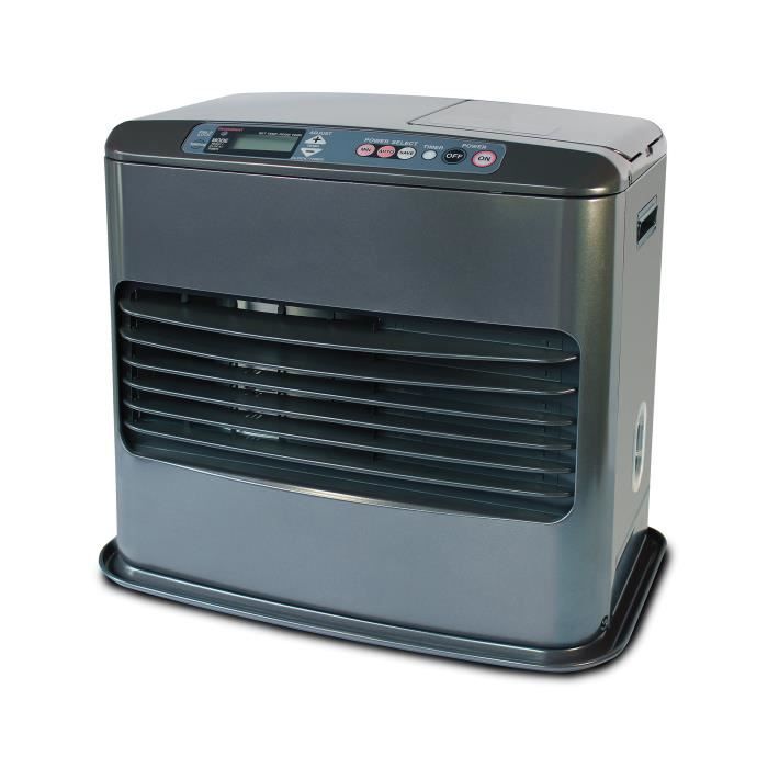 TOSAI SRE 4602 Electronic Kerosene Heater 4600 W with 7 L Tank, Programmable