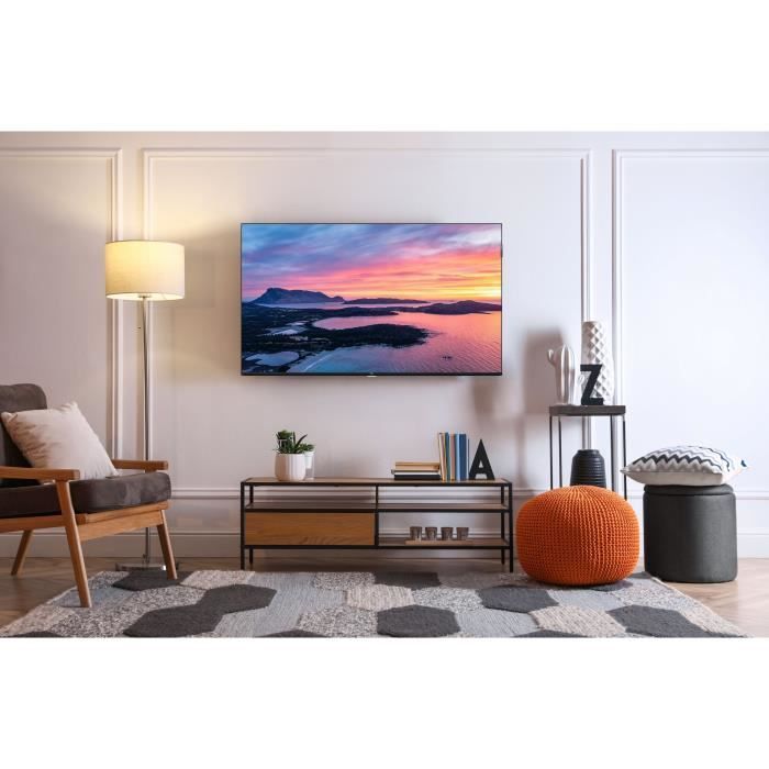 TCL 43S51K - QLED TV 43" (109 cm) - Full HD 1920x1080 - HDR10 - Android TV - 2xHDMI 1.4 - WiFi