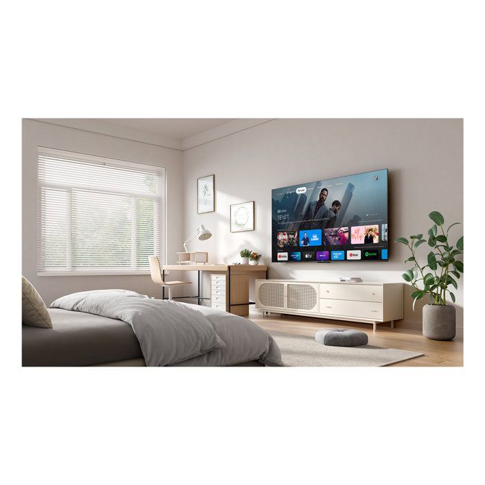 TCL 43P6K - LED TV 43" (109 cm) - 4K UHD 3840x2160 - HDR10+ - Google TV - 3xHDMI 2.1 - WiFi