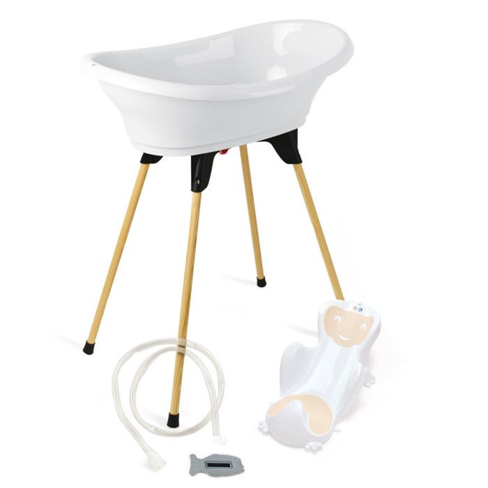 THERMOBABY VASCO 5-in-1 Bath Pack - Lily of the Valley White - Made in France