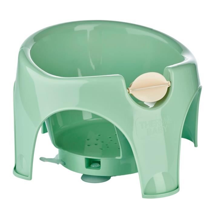 THERMOBABY AQUAFUN Bath Ring Celadon Green - Blue Toy - Made in France