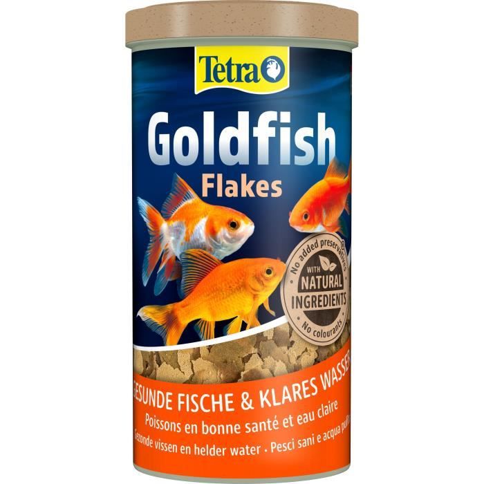 TETRA Tetra Goldfish Flakes - Complete Food for Goldfish - 1 L