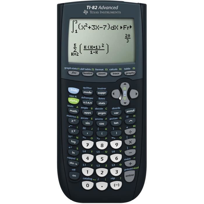 TEXAS INSTRUMENTS TI-82 Advanced Calculator