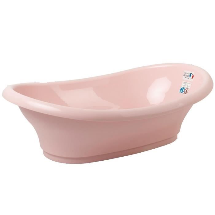 THERMOBABY Vasco Bathtub, Powder Pink, Ergonomic Design