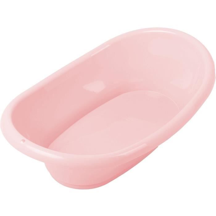 THERMOBABY Vasco Bathtub, Powder Pink, Ergonomic Design