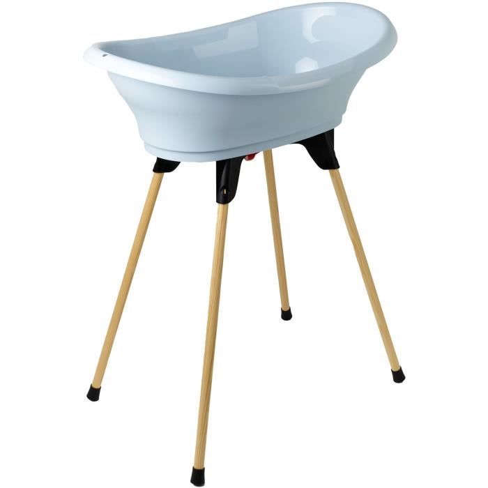 Kit baignoire VASCO Fleur Bleue - 3 en 1 - 800*500*270 - Bleu - THERMOBABY
