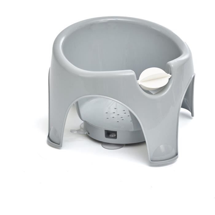 THERMOBABY AQUAFUN Children's Bath Ring - Grey - White Toy