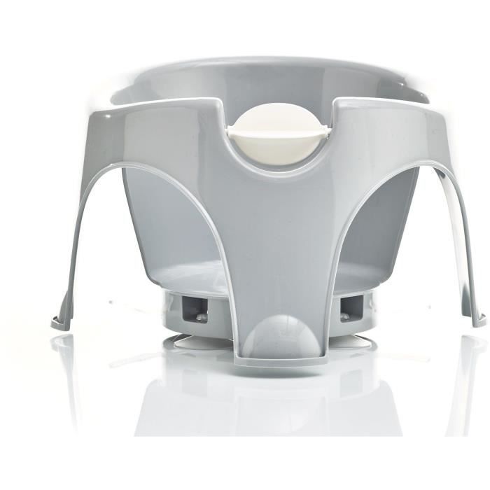 THERMOBABY AQUAFUN Children's Bath Ring - Grey - White Toy