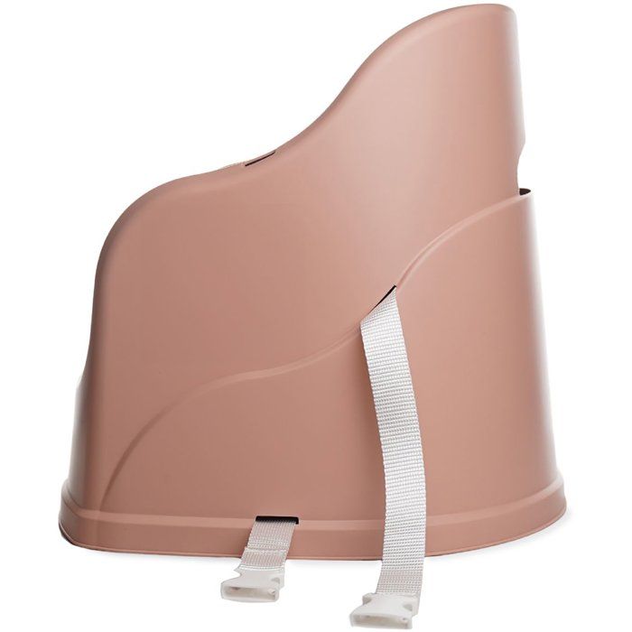 THERMOBABY Booster Seat - TUDI - Lightweight, 3-Point Safety Harness - Cuddle Pink