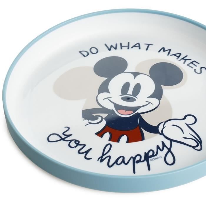 THERMOBABY MICKEY 2nd Stage Meal Pack - Plate + Cup + Bowl + Set of 2 Spoons