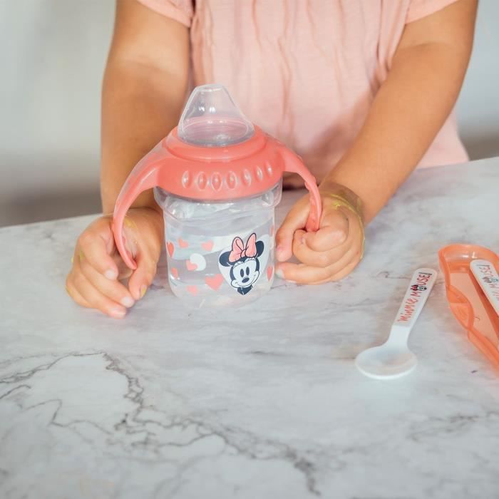 THERMOBABY MINNIE First Stage Meal Pack - Food Feeder, Bowl, Spoon, Cup, Cutlery Set 2-piece