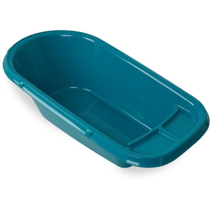 THERMOBABY Luxury Bathtub, Emerald Green, Suitable for Baby Bath Seat