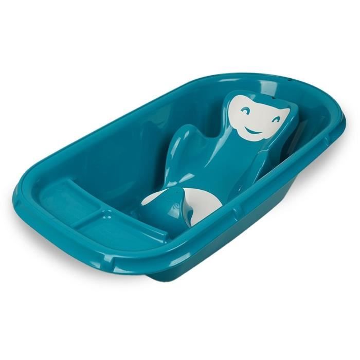 THERMOBABY Luxury Bathtub, Emerald Green, Suitable for Baby Bath Seat