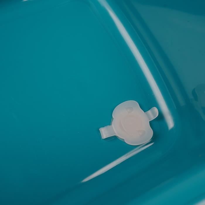 THERMOBABY Luxury Bathtub, Emerald Green, Suitable for Baby Bath Seat