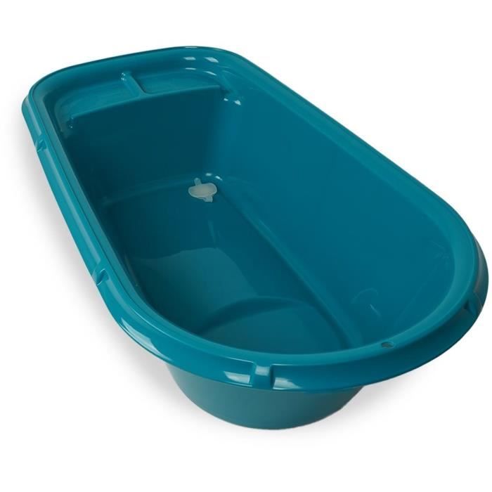 THERMOBABY Luxury Bathtub, Emerald Green, Suitable for Baby Bath Seat