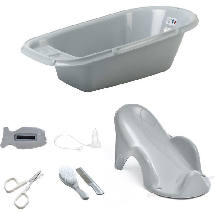 Baby Bath Pack - Tub, Bouncer, Thermometer, and More