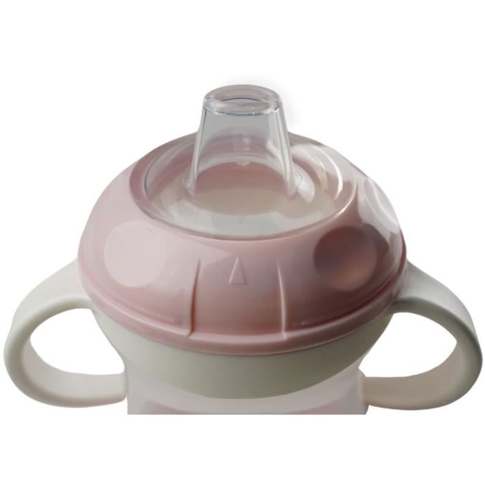 THERMOBABY Leakproof Cup + Lid - 180 ml - Powder Pink