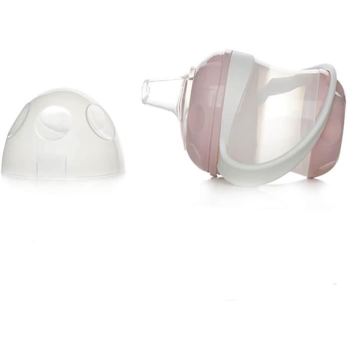 THERMOBABY Leakproof Cup + Lid - 180 ml - Powder Pink