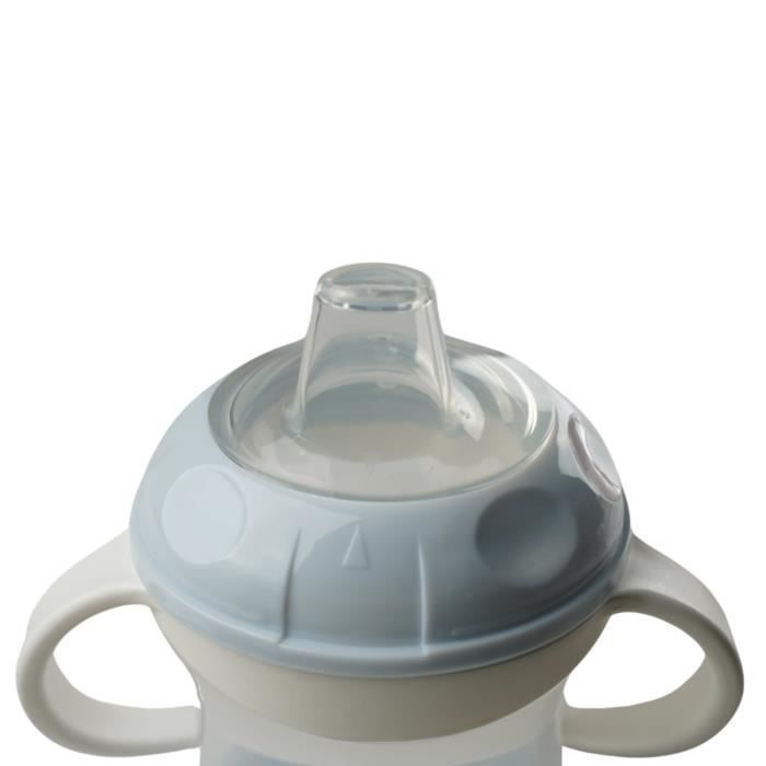 THERMOBABY Leakproof Cup + Lid - 180 ml - Blue Flower
