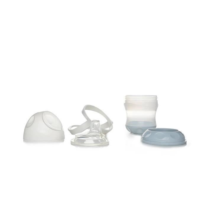 THERMOBABY Leakproof Cup + Lid - 180 ml - Blue Flower