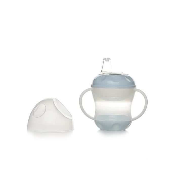THERMOBABY Leakproof Cup + Lid - 180 ml - Blue Flower