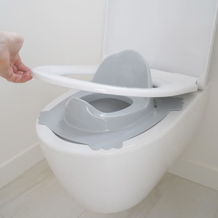 THERMOBABY Luxury Toilet Seat Reducer - Charme Grey