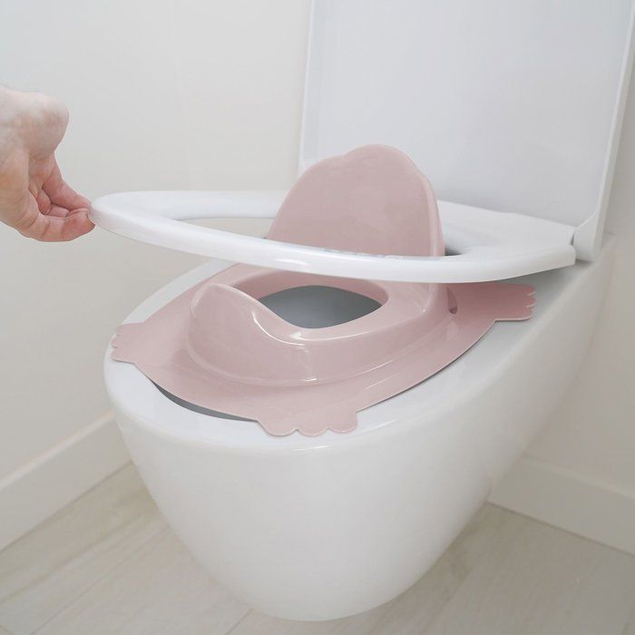 THERMOBABY Luxury Toilet Seat Reducer - Powder Pink