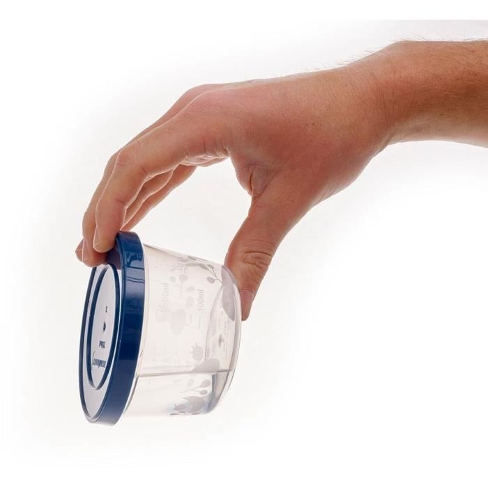 Set of 5 Storage Containers - THERMOBABY - 250 ml - Airtight and BPA-free