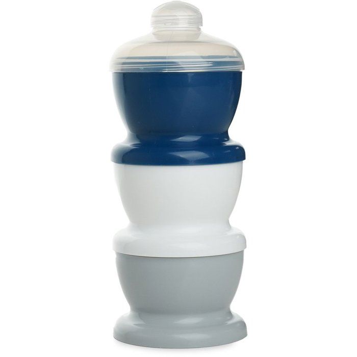 THERMOBABY Milk Transport Container - With Lids - Charming Grey