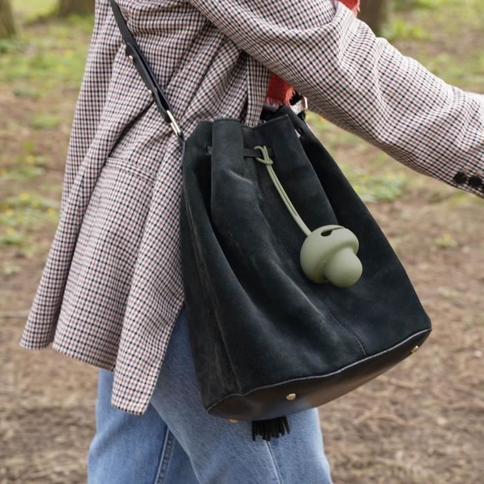 THERMOBABY Pacifier Holder - Silicone - Cactus Green - Soft and BPA-free